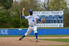Baseball vs CGA  Wheaton College Baseball vs Coast Guard Academy during game one of the NEWMAC semi-finals playoffs. - (Photo by Keith Nordstrom) : Wheaton, baseball, NEWMAC